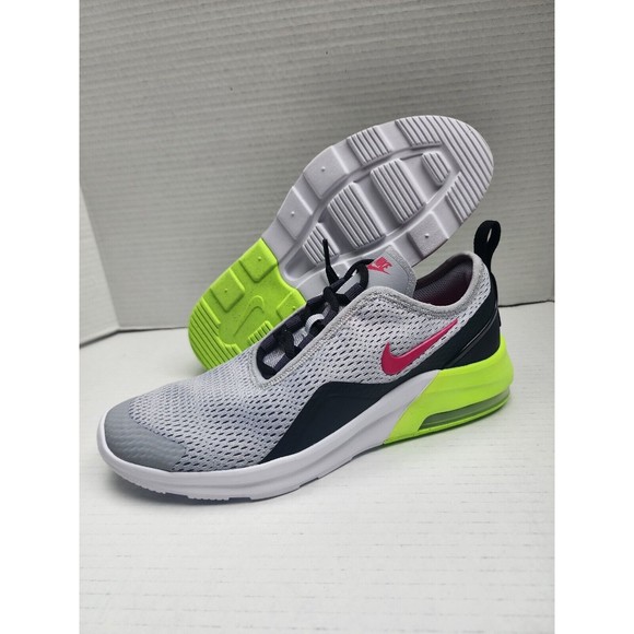 Nike Air Max Motion GS Wolf Grey Pink Anthracit Girl's Sneaker Size 7Y Wnms 8.5 - Picture 1 of 9
